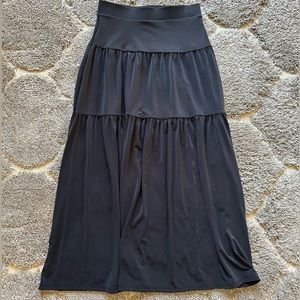 Vera Wang Black Maxi Skirt